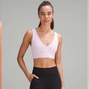 Lululemon Align V-Neck Bra *Light Support, C/D Cup
Meadowsweet Pink Size 14